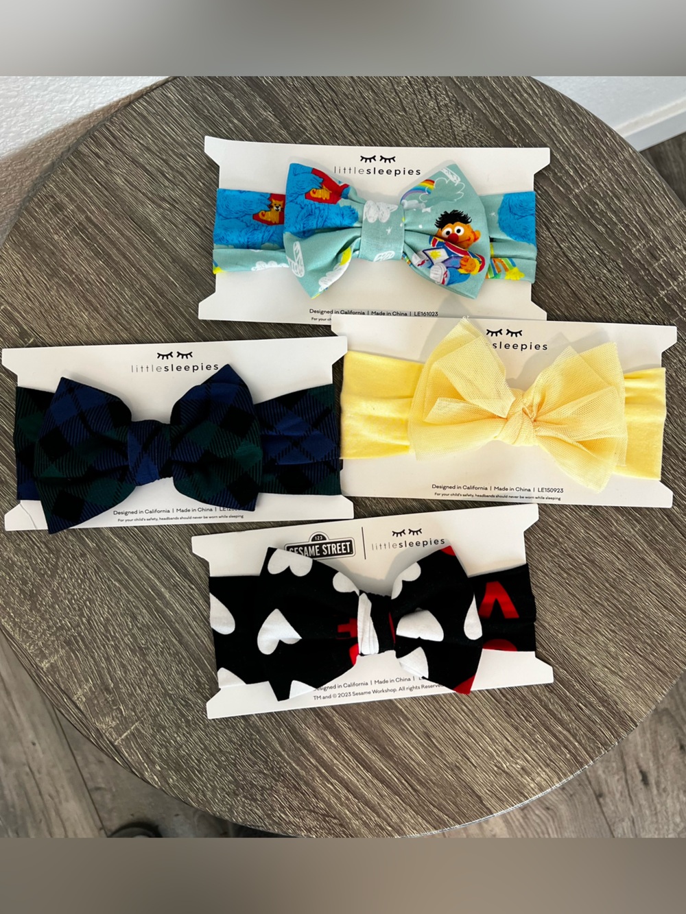 NWT Little Sleepies Luxe Bow Headband Lot